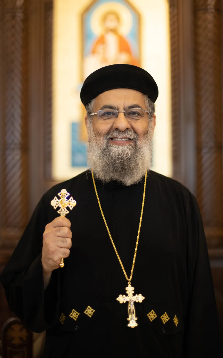 Father Mark Aziz at St. Mark Coptic Orthodox Church