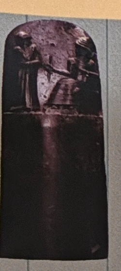 The stele of Hammurabi’s laws