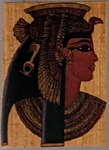 Cleopatra, from the original historical timeline.